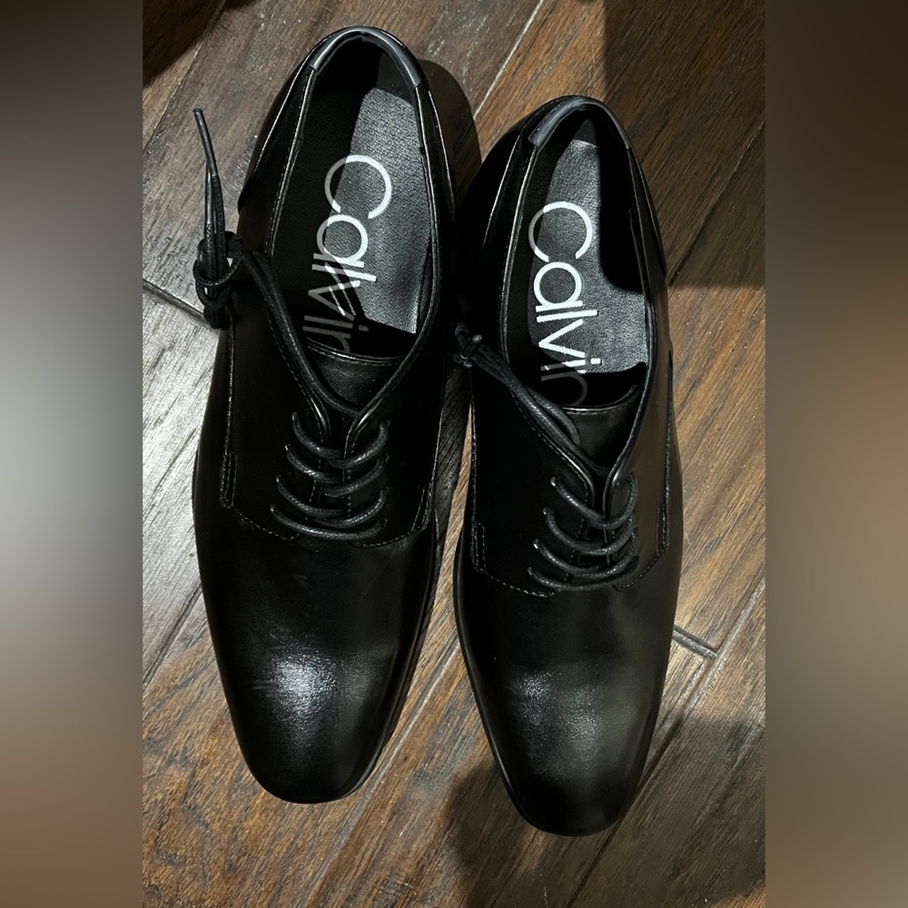 Calvin Klein Men's Black Dress Shoes NWOT